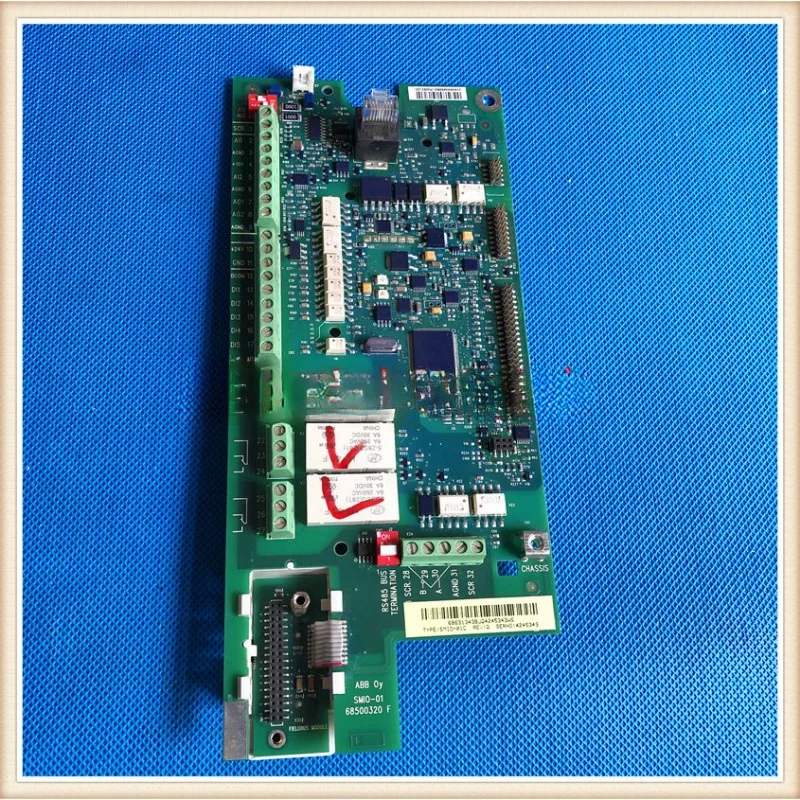 

ABB Inverter ACS510 Inverter CPU Board IO Главная плата SMIO-01C и OMIO-01C