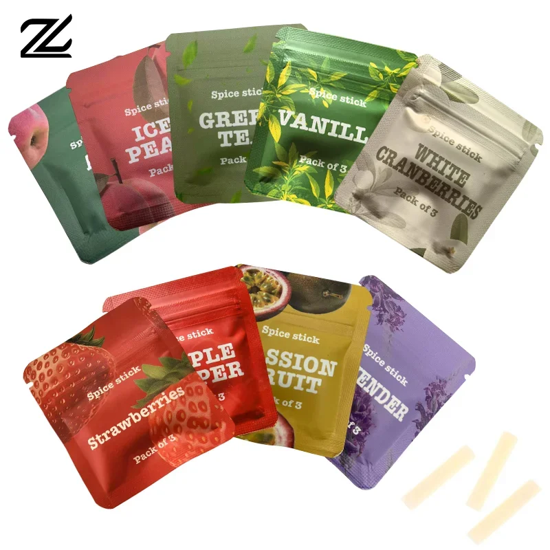 3pcs/bag Quit Smoking Inhaler Energy Bar Smokeless Essential Oil Flavors Aromatherapy Aromaterapi Artifact Device Replace Stick view 3