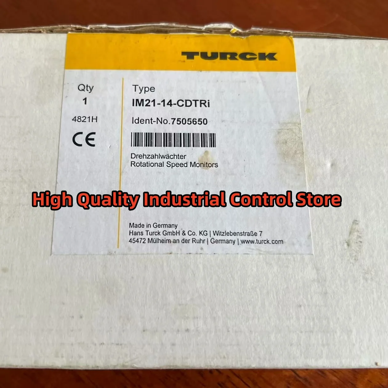 

Rotation Speed Monitor IM21-14-CDTRI new original