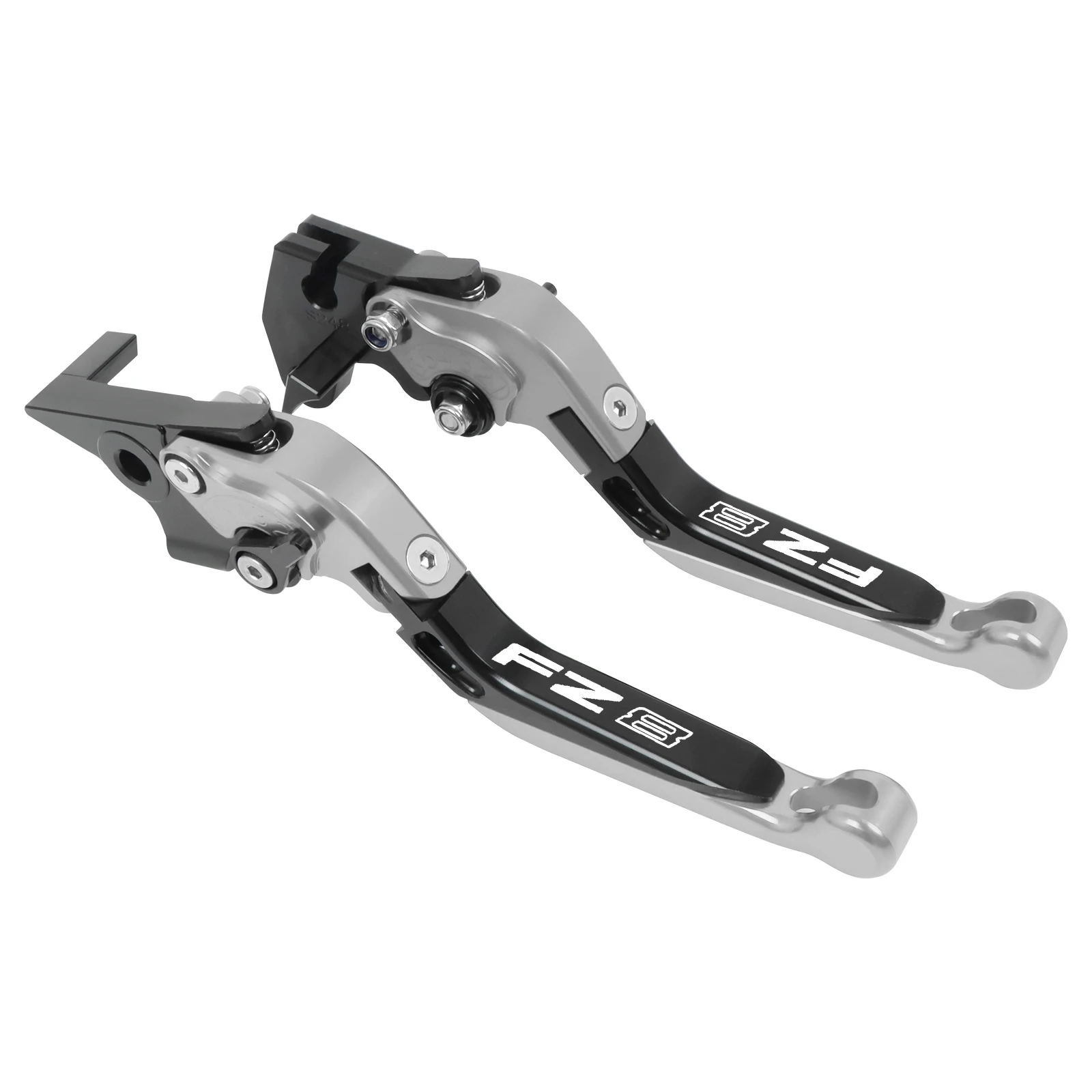 Motorcycle Adjustable Extendable Folding CNC Brake Clutch Levers Handle Acessories For Yamaha FZ8 FZ-8 FZ 8 2011-2020 2019 image 4