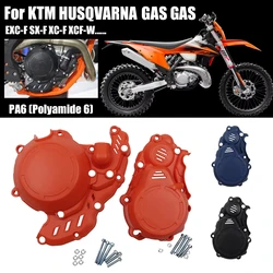 Motorcycle Clutch Protector Ignition Guard Cover For KTM EXC-F 250 350 XCF-W FREERIDE 4T 2017-2022 For GAS GAS EC 250F 350F 2022