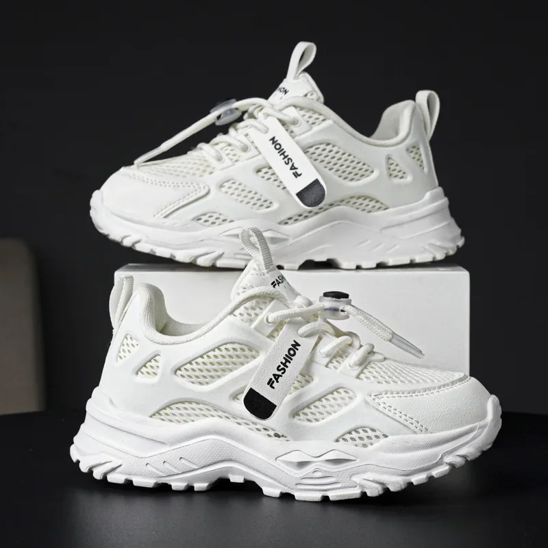 

TPU Trendy Children's Shoes, Sports Shoes, Spring and Summer New Products, Mesh Children's Running Shoes Breathable Male