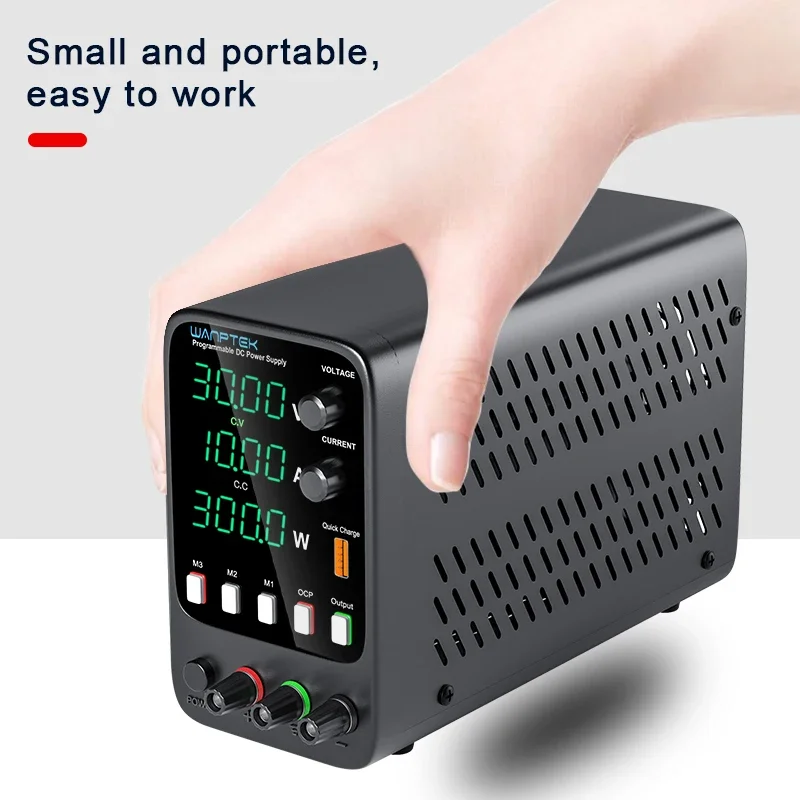 

2025 hot sale WANPTEK BENCH DC ADJUSTABLE POWER SUPPLY, DC POWER, 60V 5A, REPAIR, LAB, DESIGN, SCHOOLS, TEST, ELECTROPLATE, CHAR