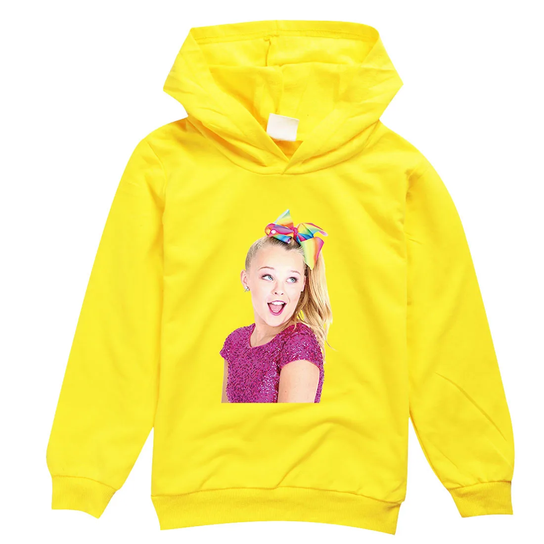 Kids JOJO siwa Clothes Hoodie Autumn JOJO Girls Sweatshirts New Child top Sport Suits Girls Children Clothing Set Age 2-16