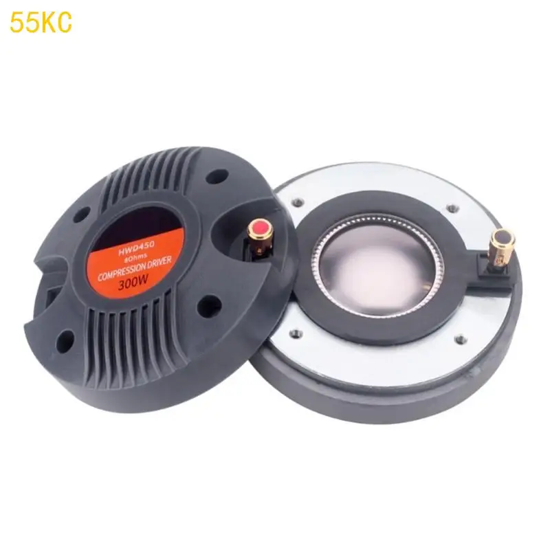 

55KC 44.4mm 44 Tweeters Voice Coil Diaphragm Membrane Treble Speaker Repair Accessory Treble Voice Coil Reel Tweeter