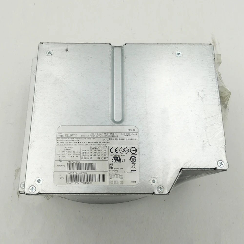 Para fonte de alimentação da estação de trabalho HP Z640 WS 719797 -002 758468 -001 925W D12-925P1A