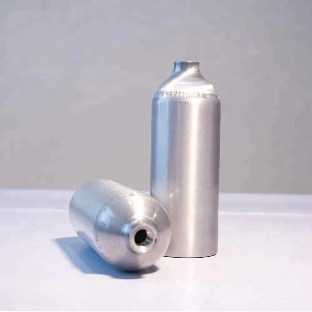 High Quality Aluminium 12L Scuba Diving Cylinder Tped Oxygen Cylinder Diving DOT Small Diving Cylinder