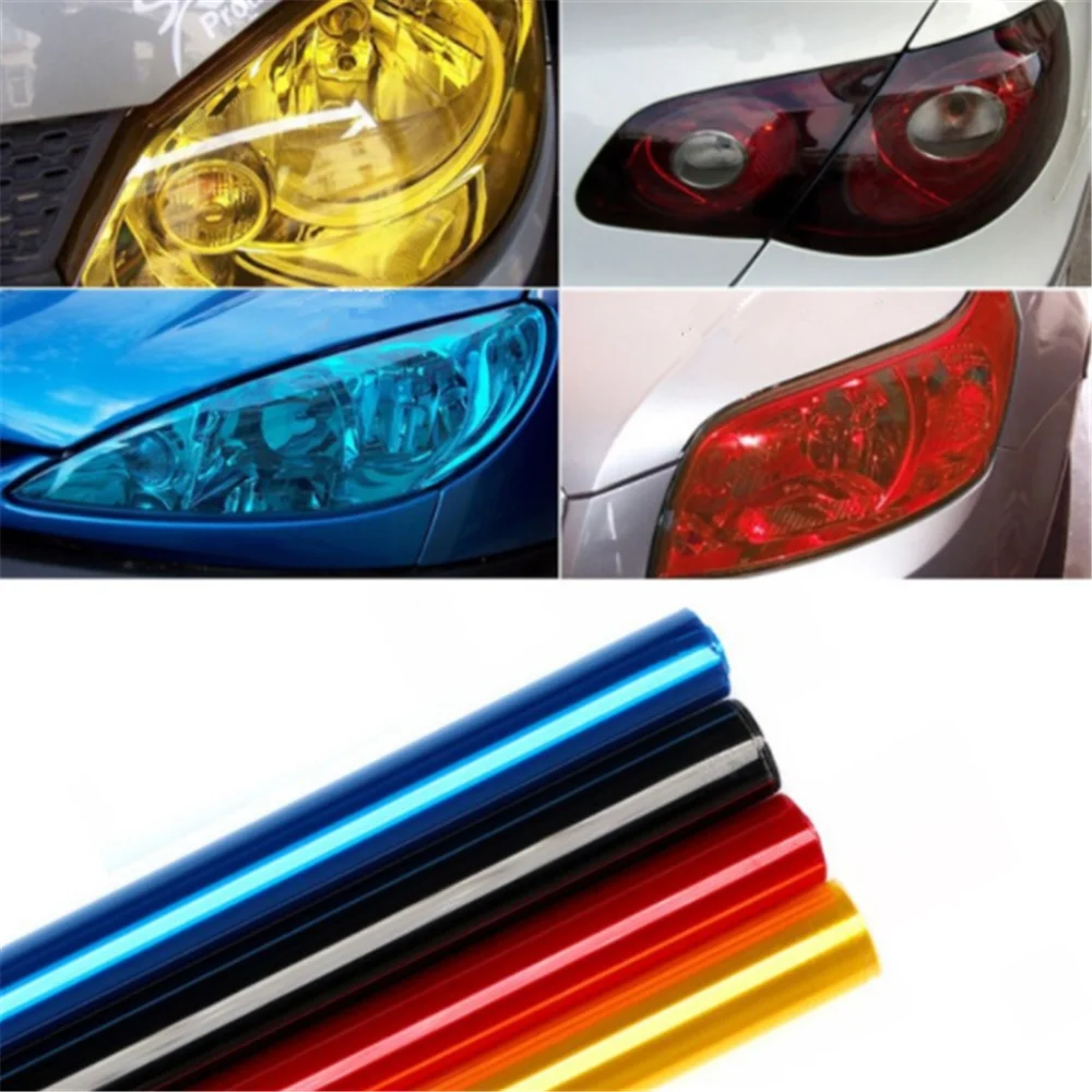 30x60cm car tone fashion tail light sticker for Honda CRV Accord Odeysey Crosstour FIT Jazz City Civic JADE Crider Spirior