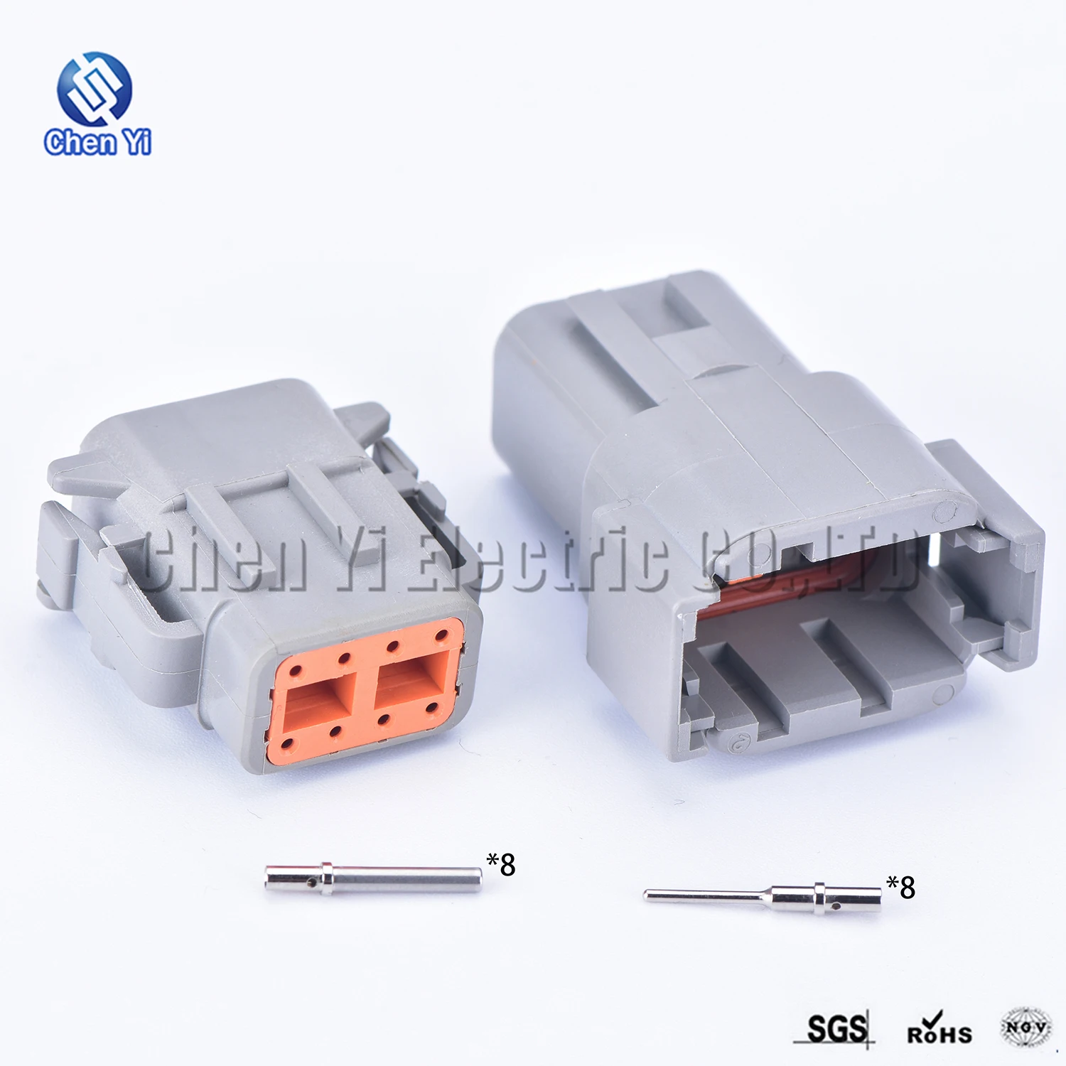 8 Pin DTM series Auto Waterproof Connector Male or Female Automotive Sealed harness plug DTM06-8S DTM04-8P ATM04-8P For Deutsch