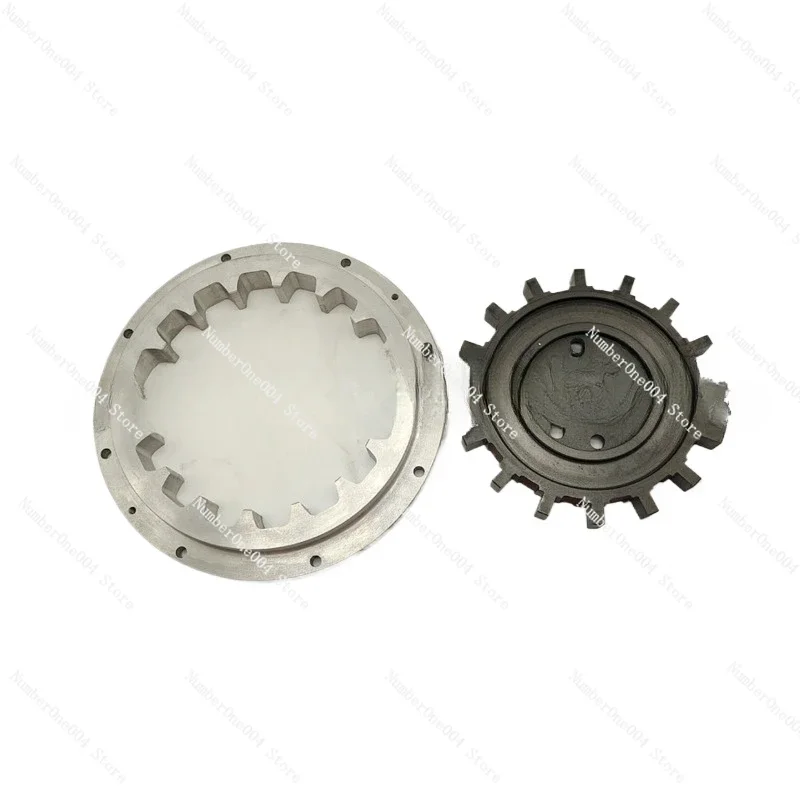 Applicable to Box Inner and Outer Teeth Aluminum Gear Ring Iron Gear Ring 40A Marine Gearbox Coupling Plate Assembly