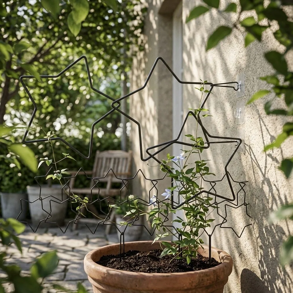 Climbing Plant Trellis Garden Flexible Support  Mesh Trellis For Home Wall Potho Plant Climbing Frame