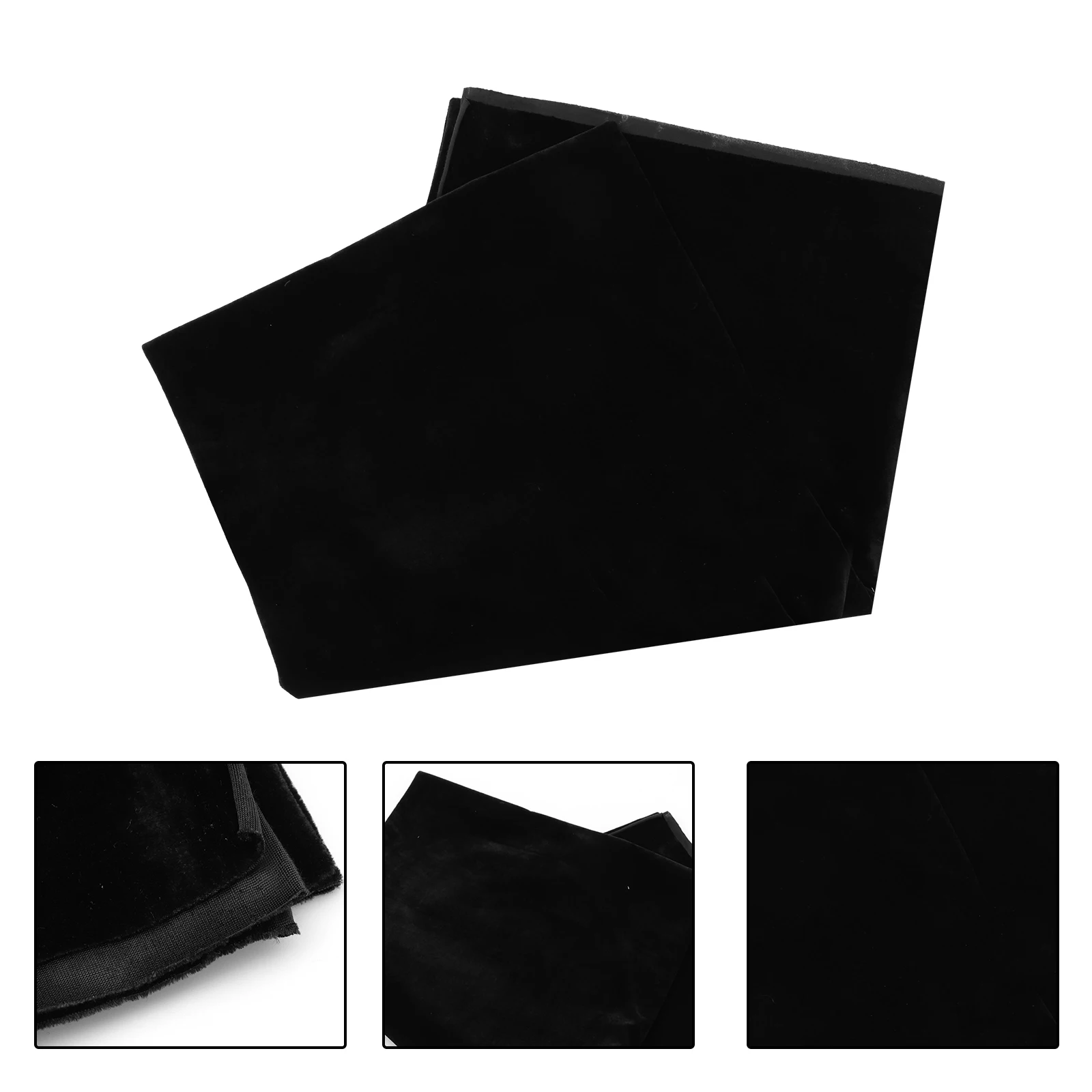 

1pc Black Gold Velvet Fabric Studio Backdrop Prop Photo Background Photography Cloth Film Video Recording Durable Wrinkle