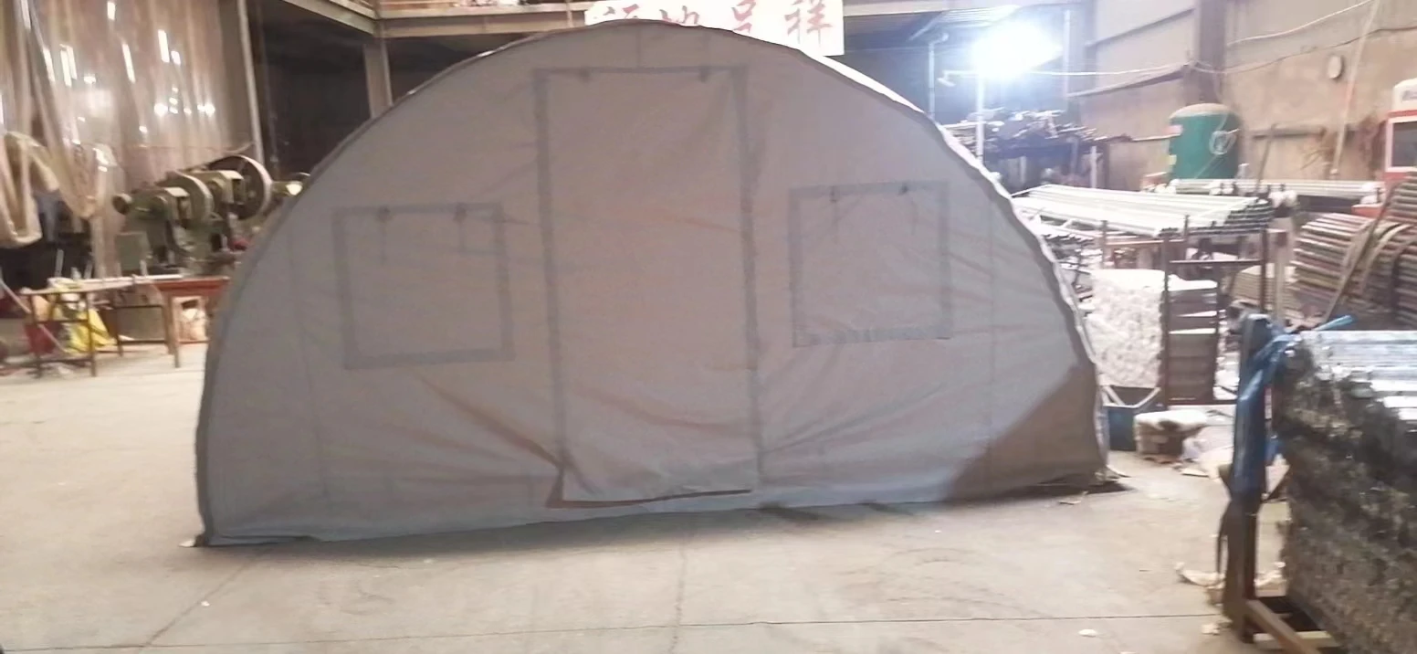 Camping Tent Waterproof Big Outdoor Family Disaster Relief Tents With Competitive Price