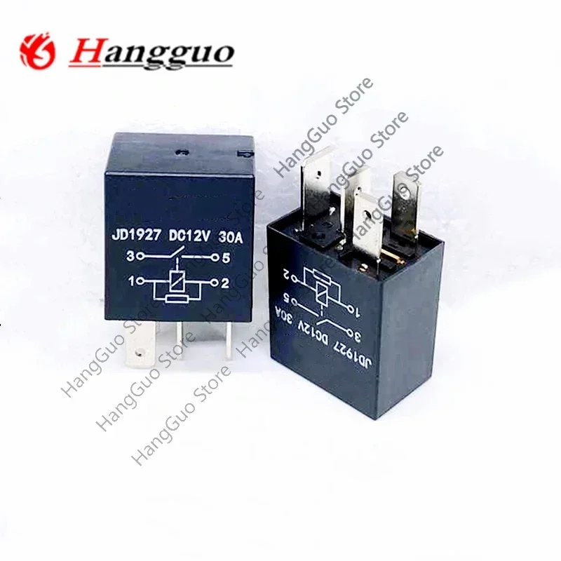 2PCS/LOT For New and original brand-new version  JD1927 V6-1A-12V  Lifan 620 10 1927A Headlight Horn Car Relay