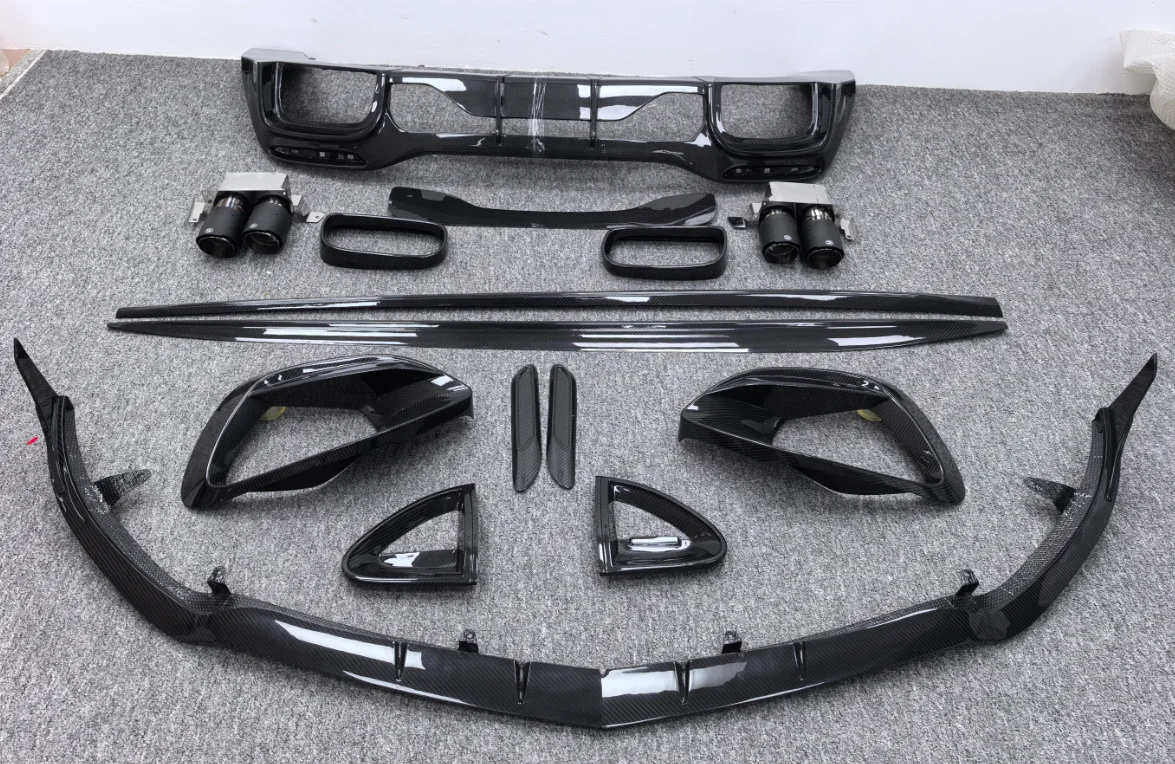 Factory Price Modify B Dry Carbon Exterior Accessories for 22-25  SL63 SL43 B Style Body Kit Whole Set Car Parts