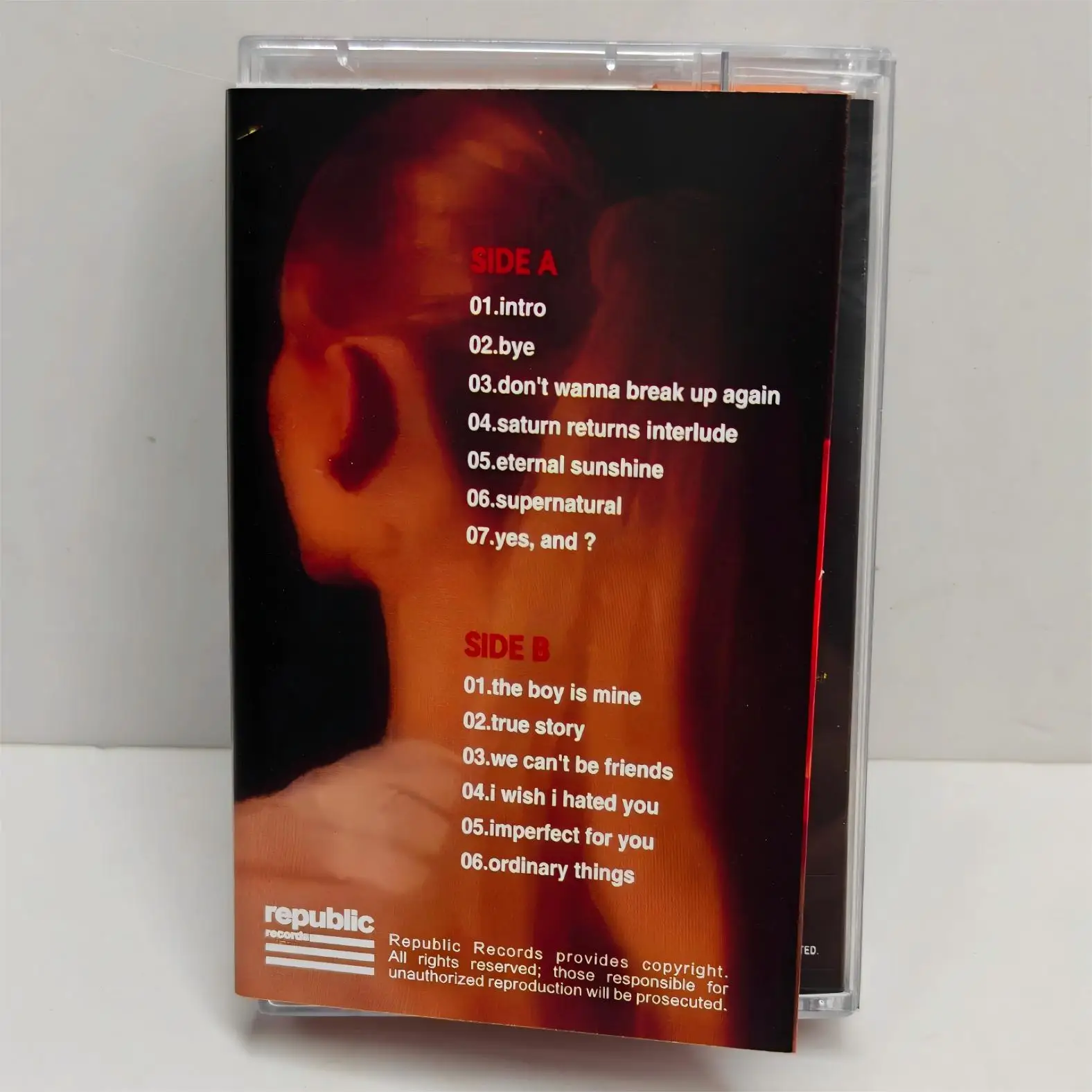 ポップ AG リトルレッド エターナルサンシャイン アルバム カセット アリアナ・グランデ イエス アンド ミュージックテープ コスプレ レコーダー ウォークマン カーサウンドトラック ボックス