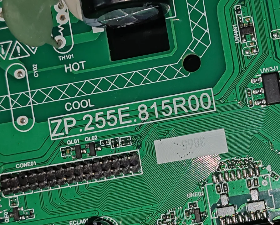 ZP.255E.815R00 Three in one TV motherboard, tested well, physical photo for 1920x1080