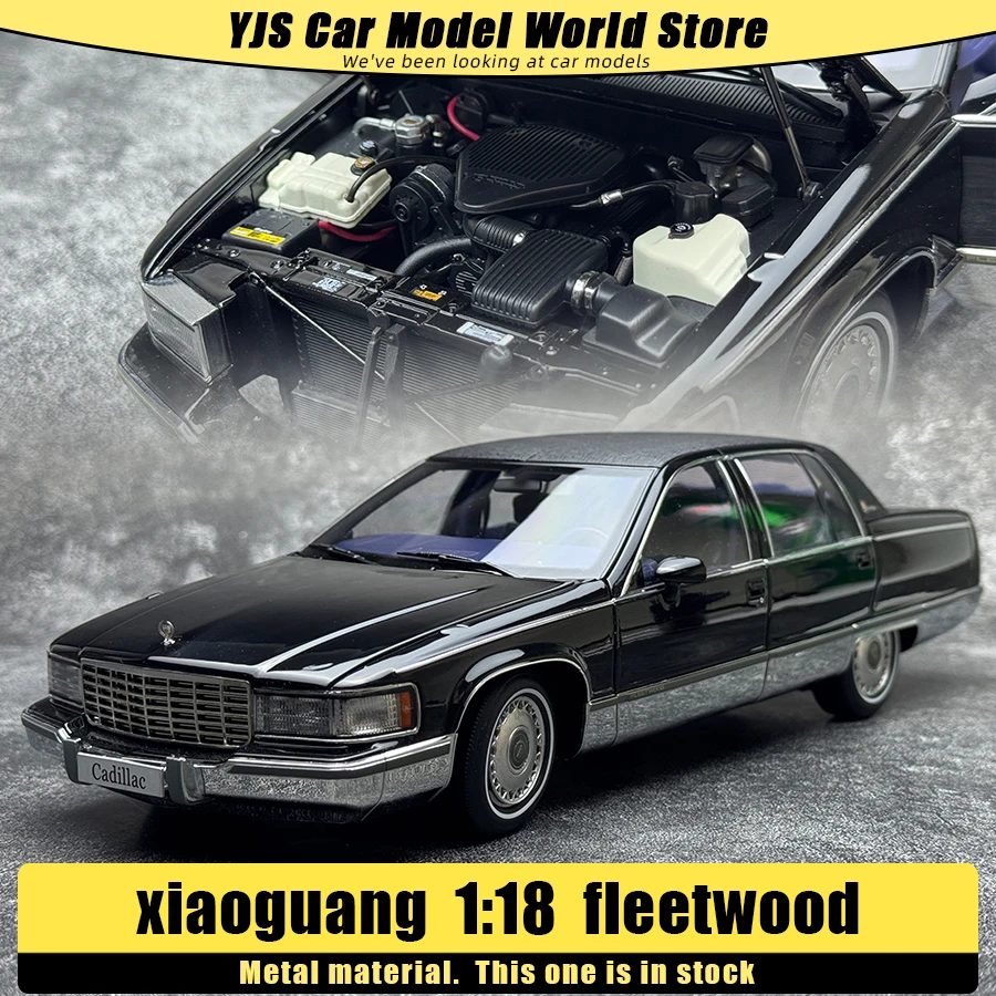 Xiaoguang Diecast Model 1:18 Scale Fleetwood Model Alloy Simulation Metal Car Model A Classic Car for a Birthday Present