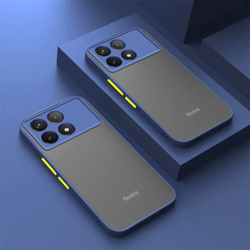Für Xiaomi POCO X6 Pro 5G Fall Luxus Matte Transparente Telefon Abdeckung Redmi Hinweis 13 12 11 4G 10 9 dünne Rüstung Stoßstange – Detail 12