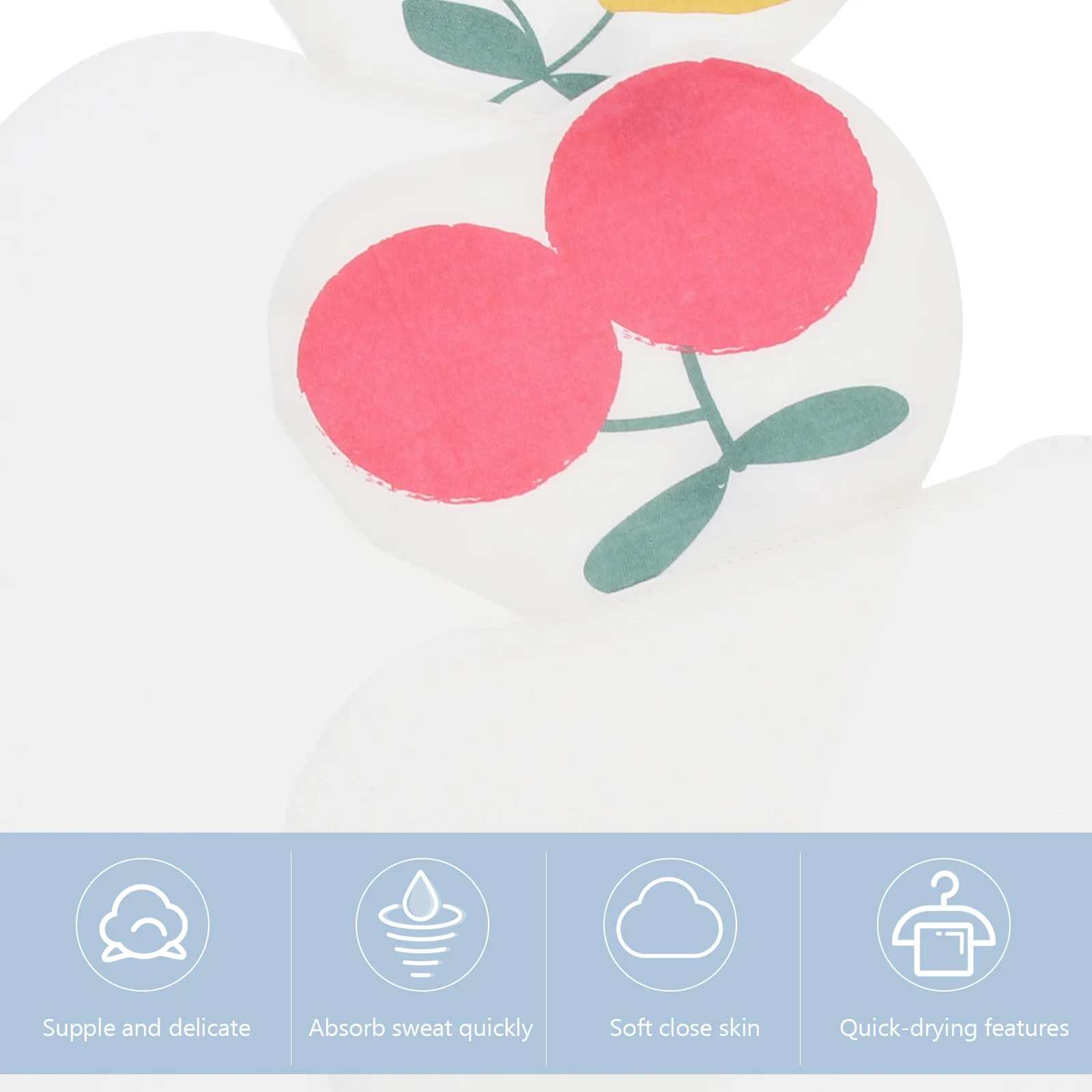 

2 шт. детское полотенце от пота, многослойное марлевое дышащее удобное детское впитывающее пот полотенца для спины, детские салфетки для отрыжки