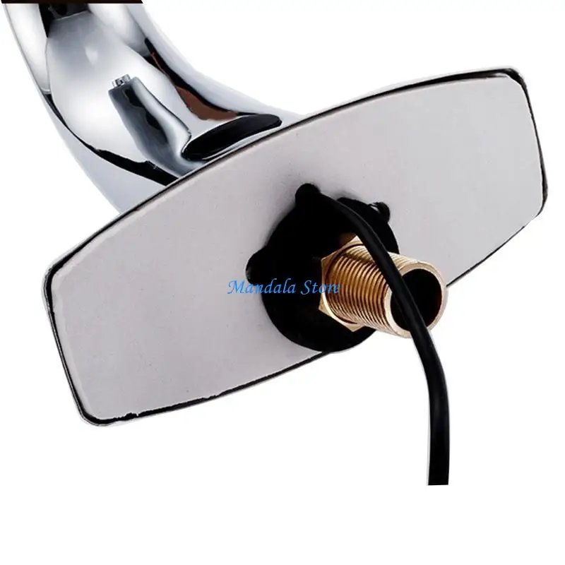 

U2JC Hot Cold Basin Water Tap Water-Saving Induction Sink Faucet for Bathroom