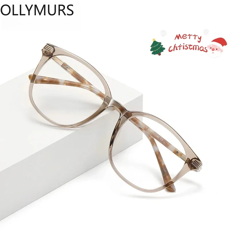 

KIZN простые геометрические круглые классические женские очки для чтения с защитой от синего света, мужские настраиваемые фотохромные очки по рецепту LS216