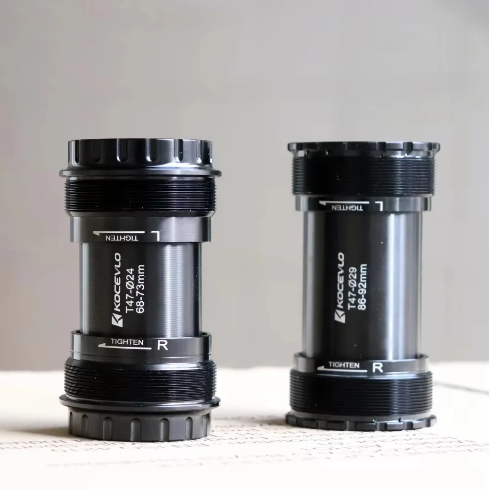 1Pcs T47 Threaded DUB Bottom Bracket Inner Diameter 47mm Width 68-86.5MM Aluminum Bearing For 24MM /28.99 Cranksets Axis
