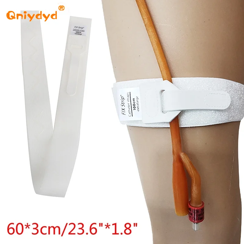 1Pcs Catheter Fixator Elastic External Urine Bag Leg Holder Band Fixation Starp