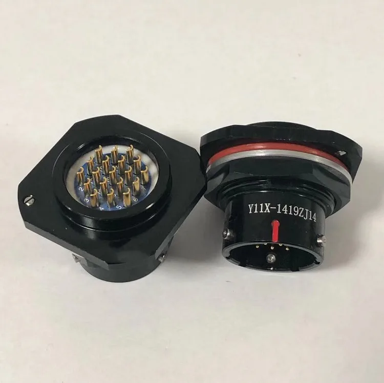 Y11X connettore circolare spina Y11X-1419TJ2 presa Y11X-1419ZK10-2 a 19 pin