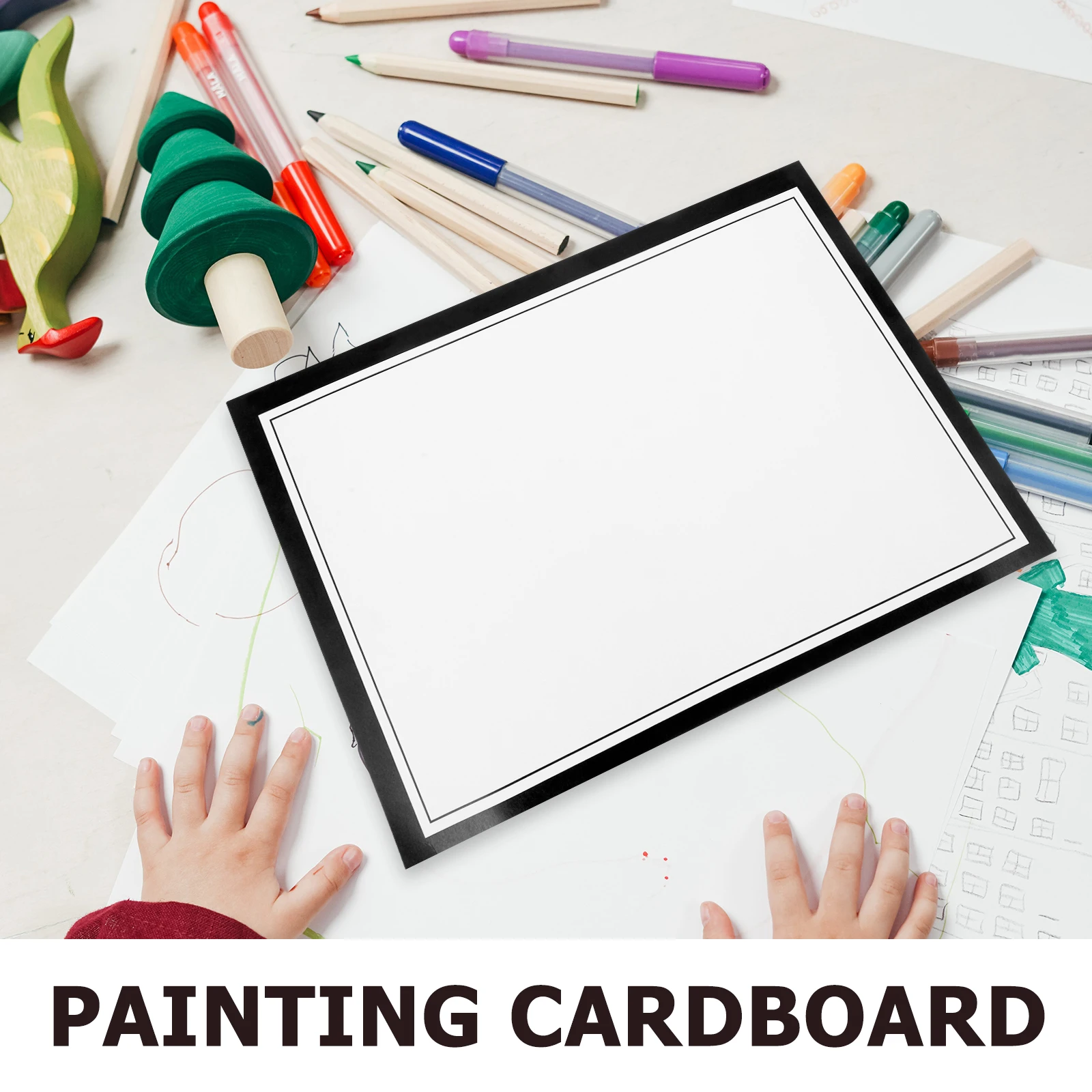 10 أوراق اللوحة الإبداعية البطاقات سميكة الورق المقوى لرسم اللوحة DIY بها بنفسك الحرف الفنية المشاريع ورقة مخزون بطاقة فارغة