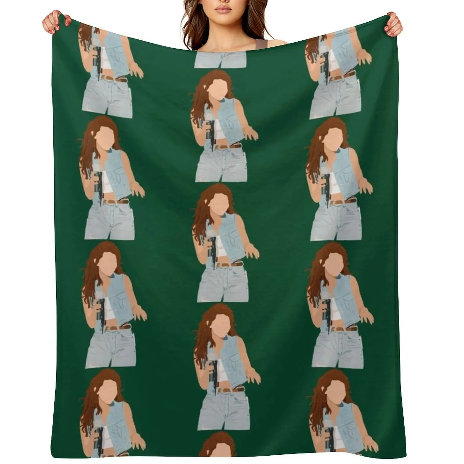 

Retro Vintage Shania TwainMan I Feel Like A Woman Gift For Everyone Throw Blanket Hair Decorative Sofa Large Blankets