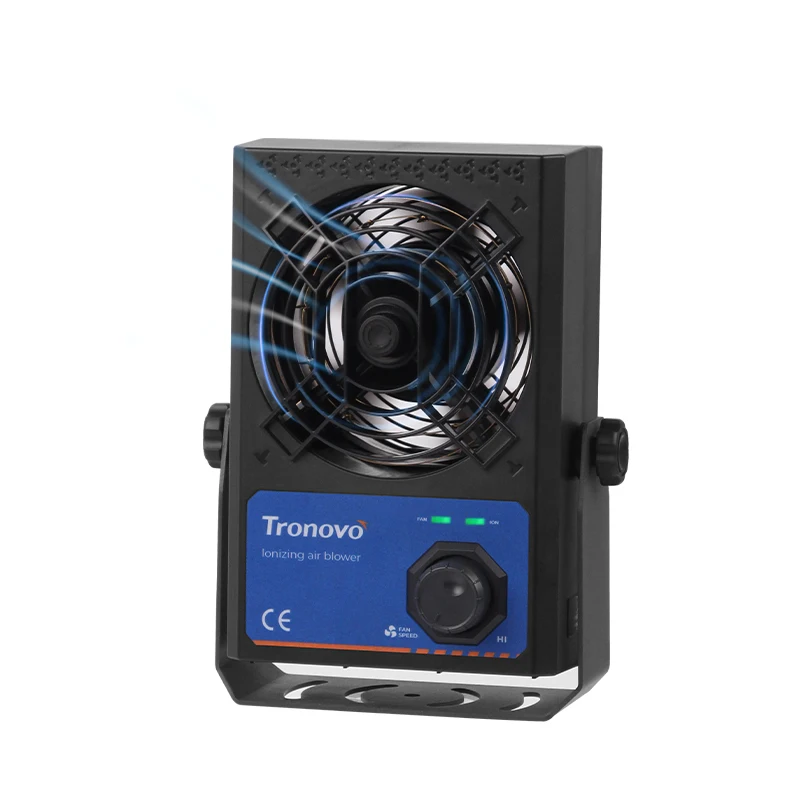 DF721U Ionizing Blower ESD Ionizer Fan Anti-Static Equipment Electrostatic Ionizer for Electronics Industrial Air Blower Fan