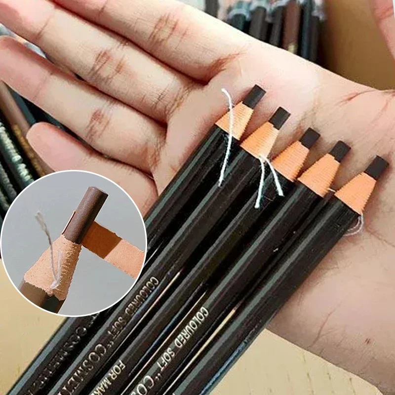 Rehausseur de sourcils naturel, stylo teinté pour les sourcils, stylo de maquillage pour les yeux longue durée, cosmétique, maire, pratique intérieure, outils de beauté, 5 couleurs