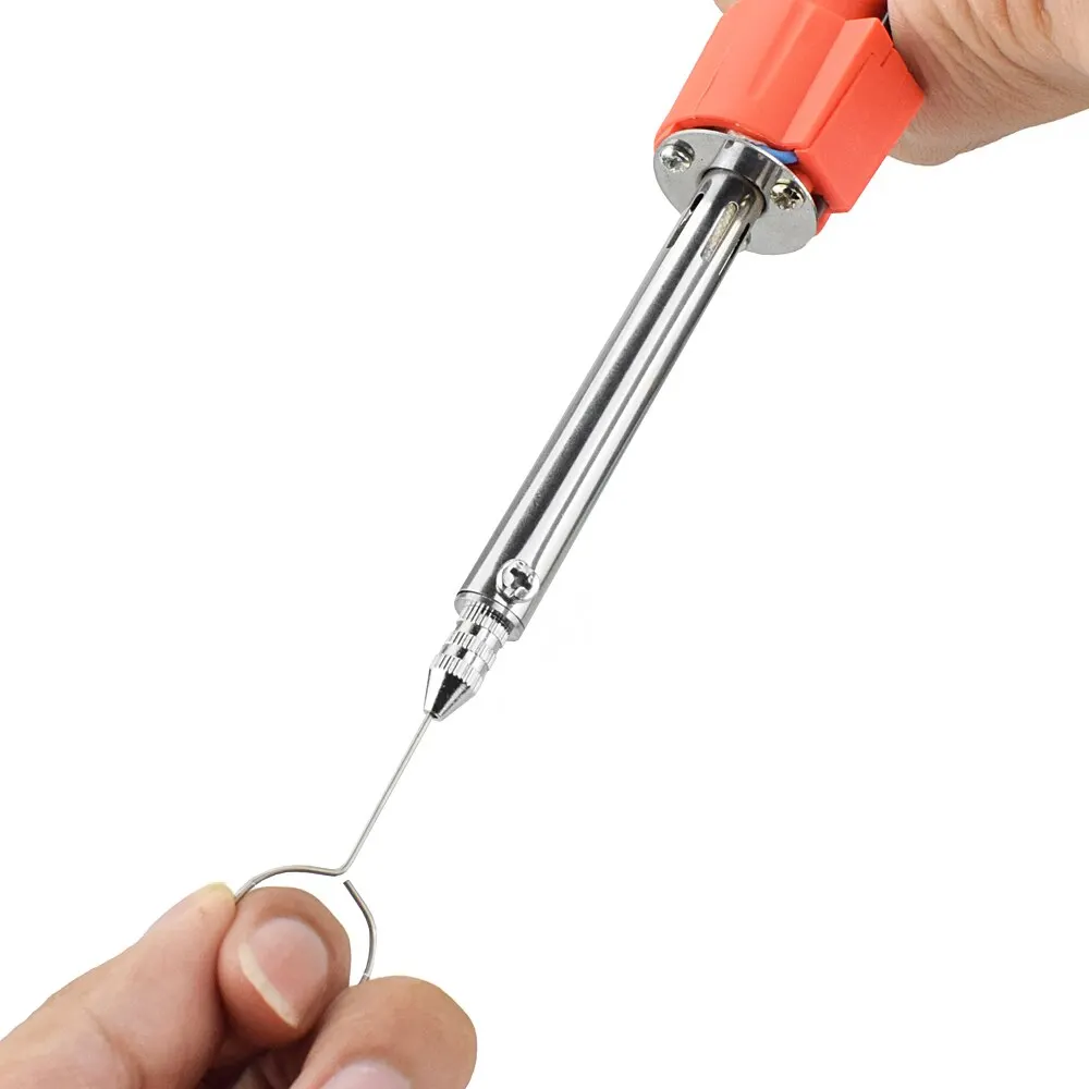 Electrothermal Vacuum Solder Sucker 36W 220V High Power EU Durable Desoldering Pump Soldering Iron Pen Dual Purpose Repair Tool