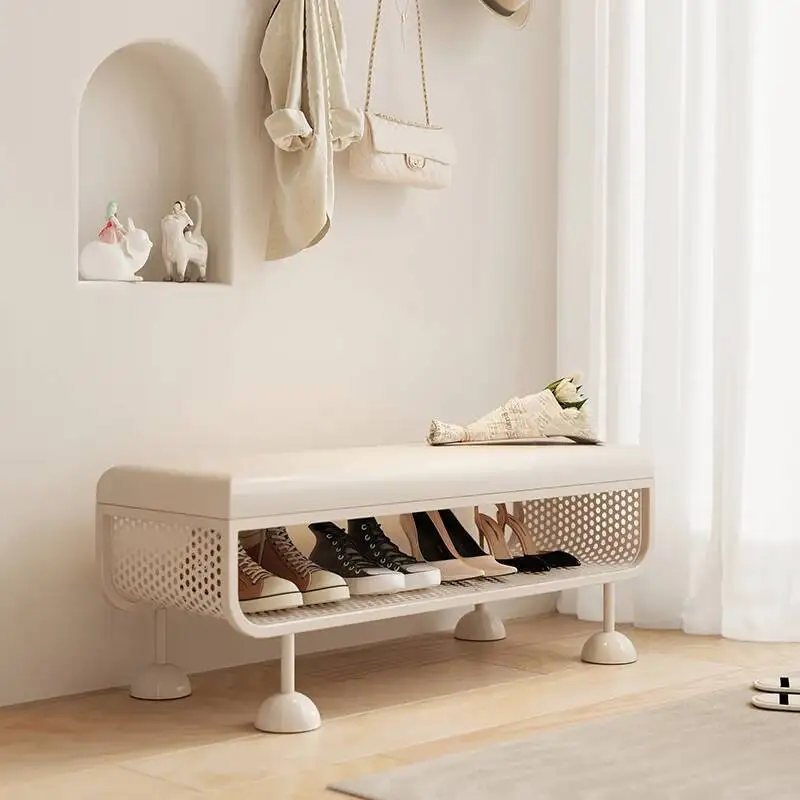 

Bench Shoe Cabinet Drawers Vertical Clothing Striders Slim Show Tower Shoe Shelf Nordic Box Metal Muebles Shoemakers Furniture
