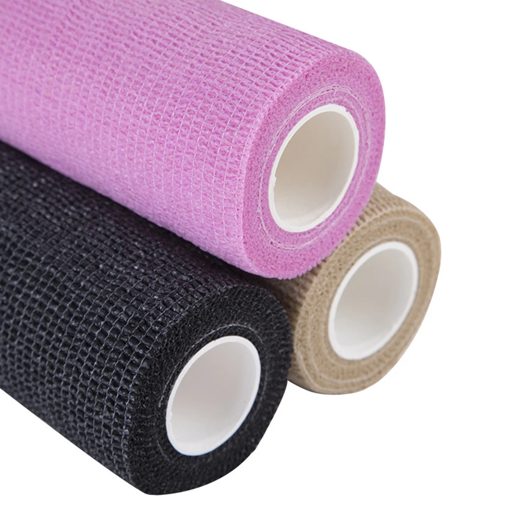 Breathable Elastic Bandage Anti slip and shock-absorbing Palms /Wrists Sport Wrap Tape Elastic Self Cling Self - Adherent Tape