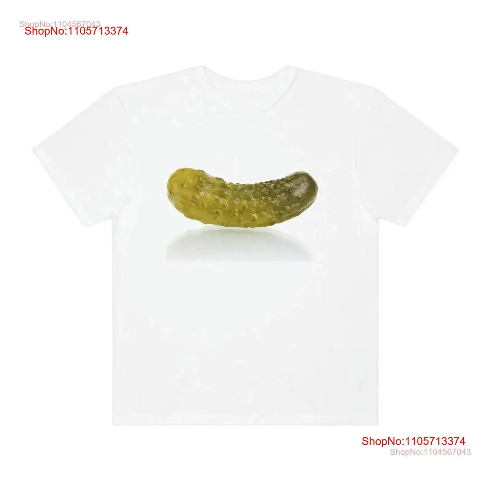 Pickle T Shirt vintage Washed Top For Everyday Wear Soft Casual homme fashion Stretched Breathable streetwear designer clothes