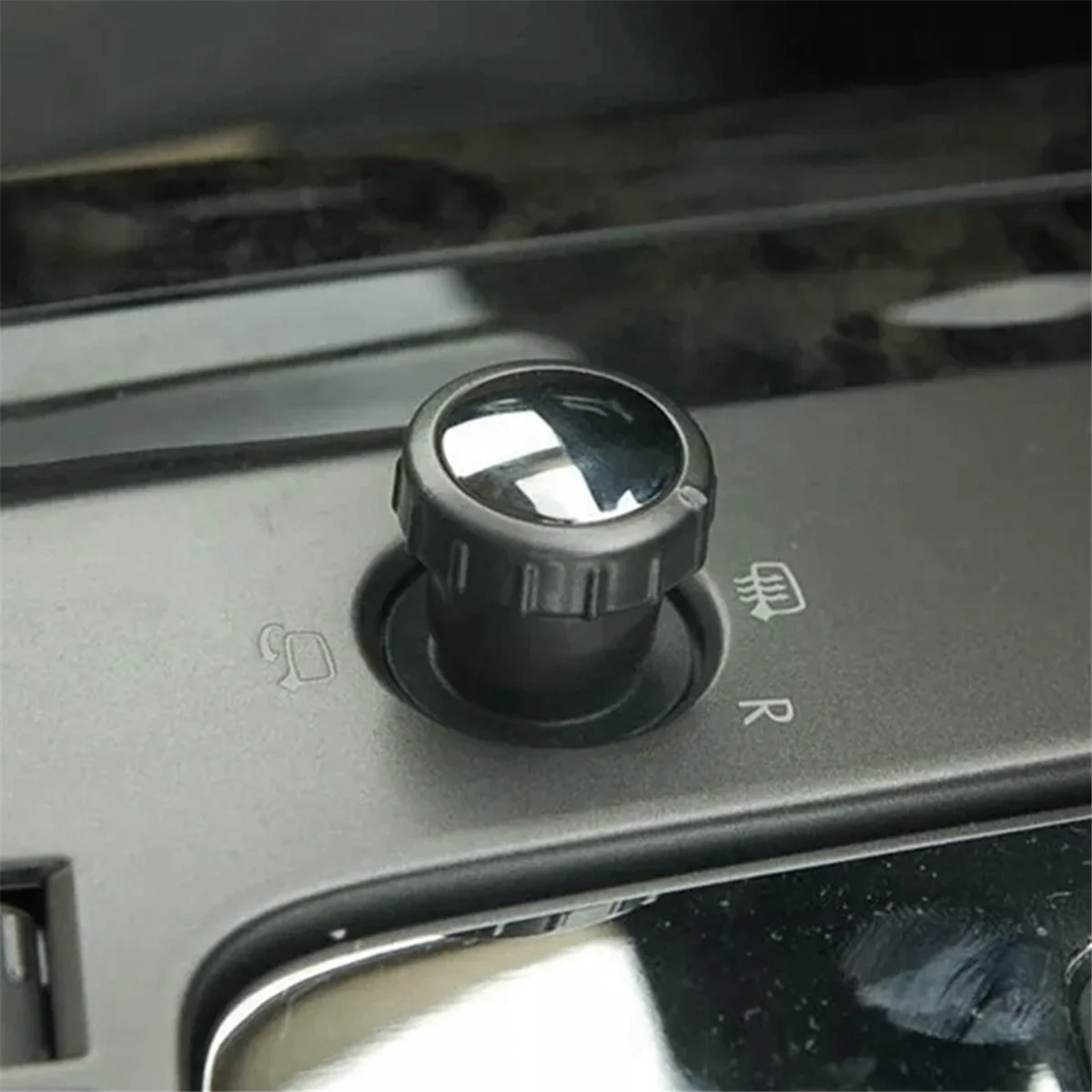 For Volkswagen Touareg 2003-2010 Left-Hand Drive Car Rearview Mirror Adjustment Switch Control Knob—L49A