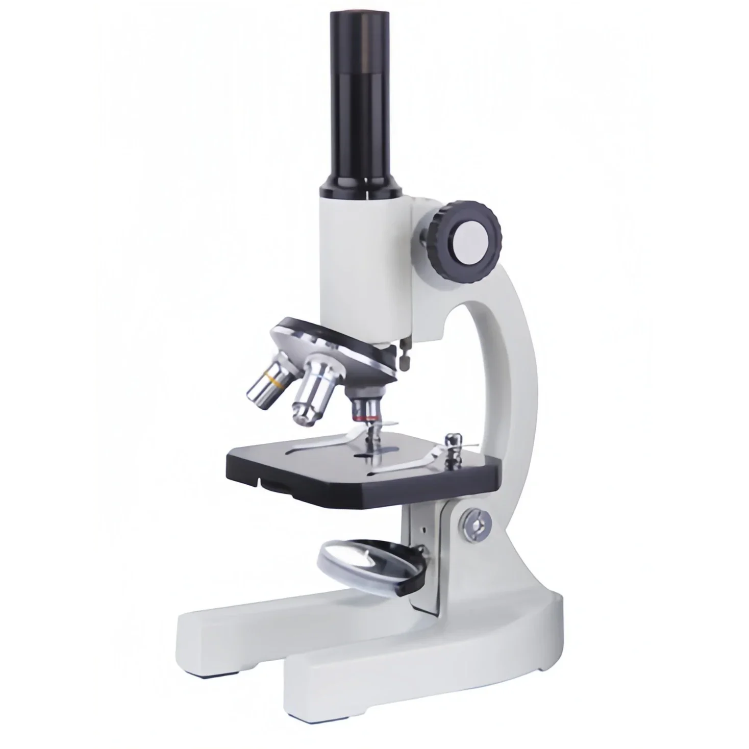 

Cheap Price Hospital School Laboratory Adjustable Customized Triple Nosepiece Student Biological Microscope With Monocular Head
