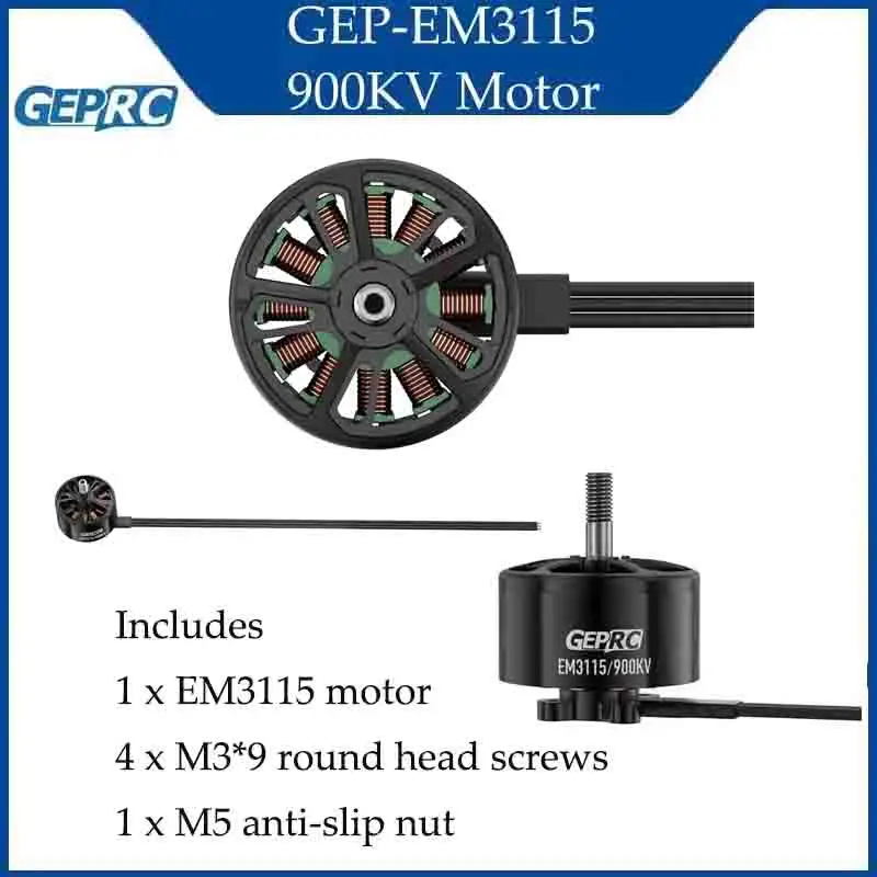 

GEPRC 6S LiPo Подходит для двигателя EM3115 3115, 900 кВ для FPV фристайла, 8-10 дюймов, дронов дальнего действия, сделай сам, Mark4 LR10, основание 19 мм x 19 мм