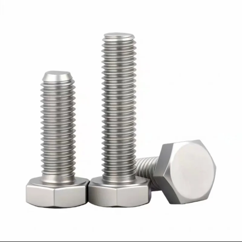 10 Pcs 1/4-20 4/16-18  3/8-16  7/16-14  1/2-12 Stainless Steel 304 American Standard External Hex Coarse Thread Screw