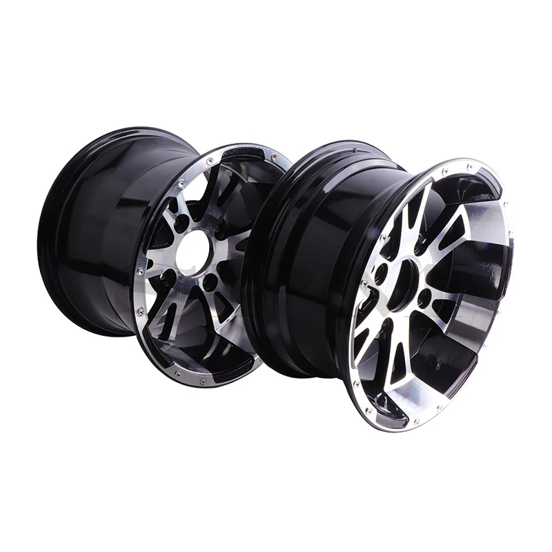 1 pcs 12 inch Wheel Rim Aluminum alloy Front /Rear hub 12x6 12x8 For DIY ATV Go kart Golf UTV Buggy Quad Dirt Bike Accessories