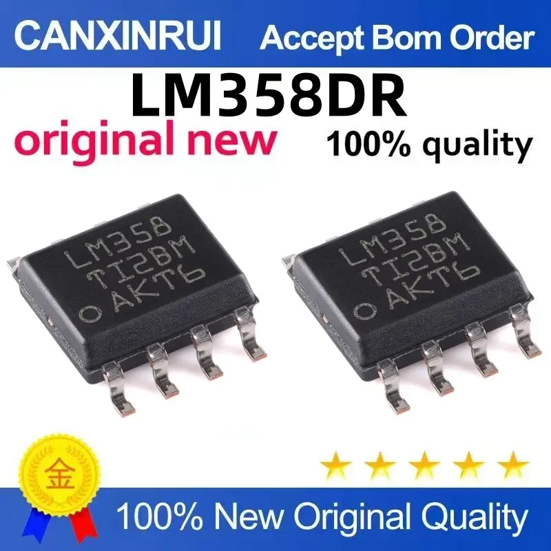 (5-100 pieces) Brand new original LM358DR LM358 SOP8 spot chip IC