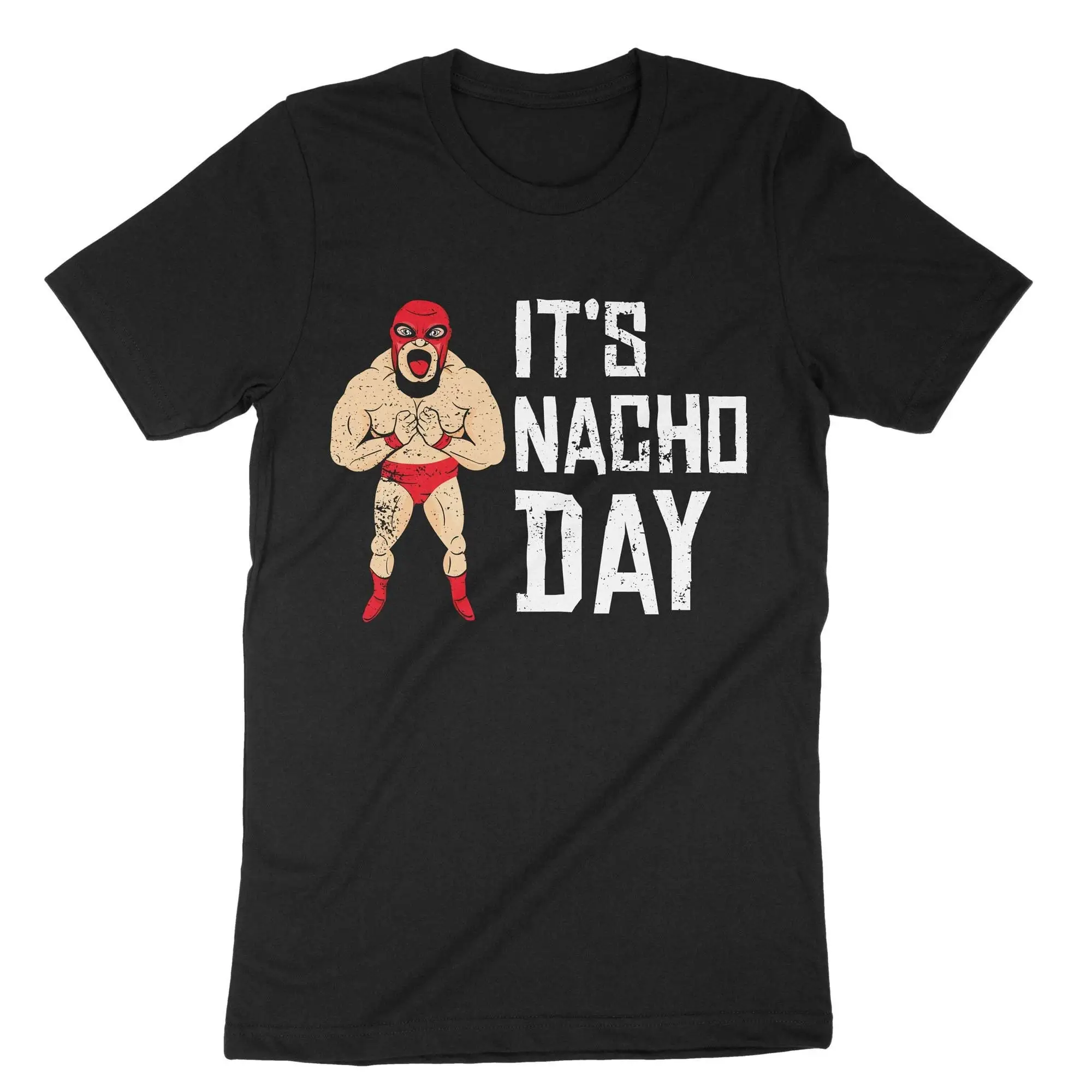 

Веселая футболка с надписью «It's Nacho Day»