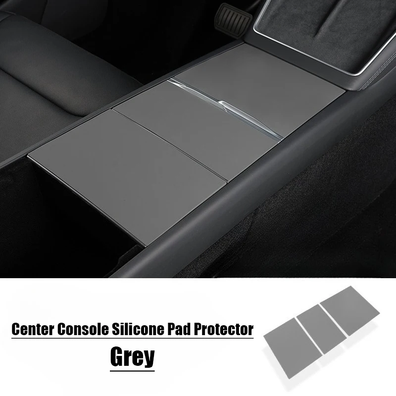 Silikon-Schutzmatte für die Mittelkonsole für Tesla Model 3 Highland 2024 2025 Model Y Juniper YL 2025 2026 Innenraum-Zubehör – Detail 9