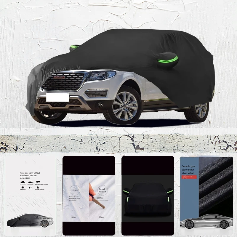 

For-Haval-h8-fit-Outdoor-Protection-Full-Car-Covers-Snow-Cover-Sunshade-Waterproof-Dustproof-Exterio