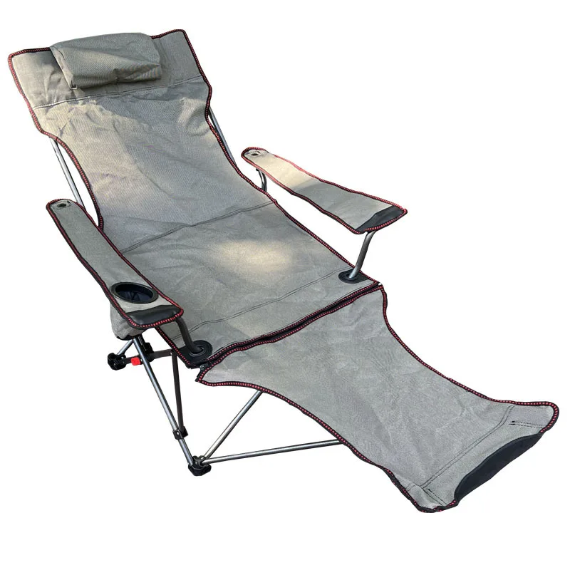 

Outdoor folding lunch chair dual-purpose office nap lying on the bed backrest adjustable angle multi-purpose model