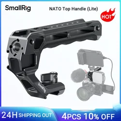 SmallRig NATO Top Handle Lite for Sony for Canon  for Nikon for DSLR Camera Cage, with Cold Shoe Universal Portable Handle -3766