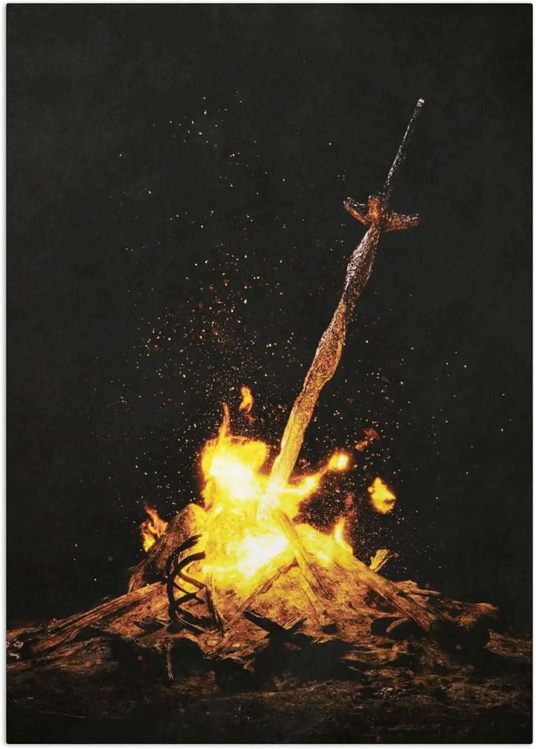 Displate Dark Souls Metal Poster Dark Souls Dekoration Dark Souls Poster Dark Souls Wall Decor Poster Dark Souls Wall Art Bedroo