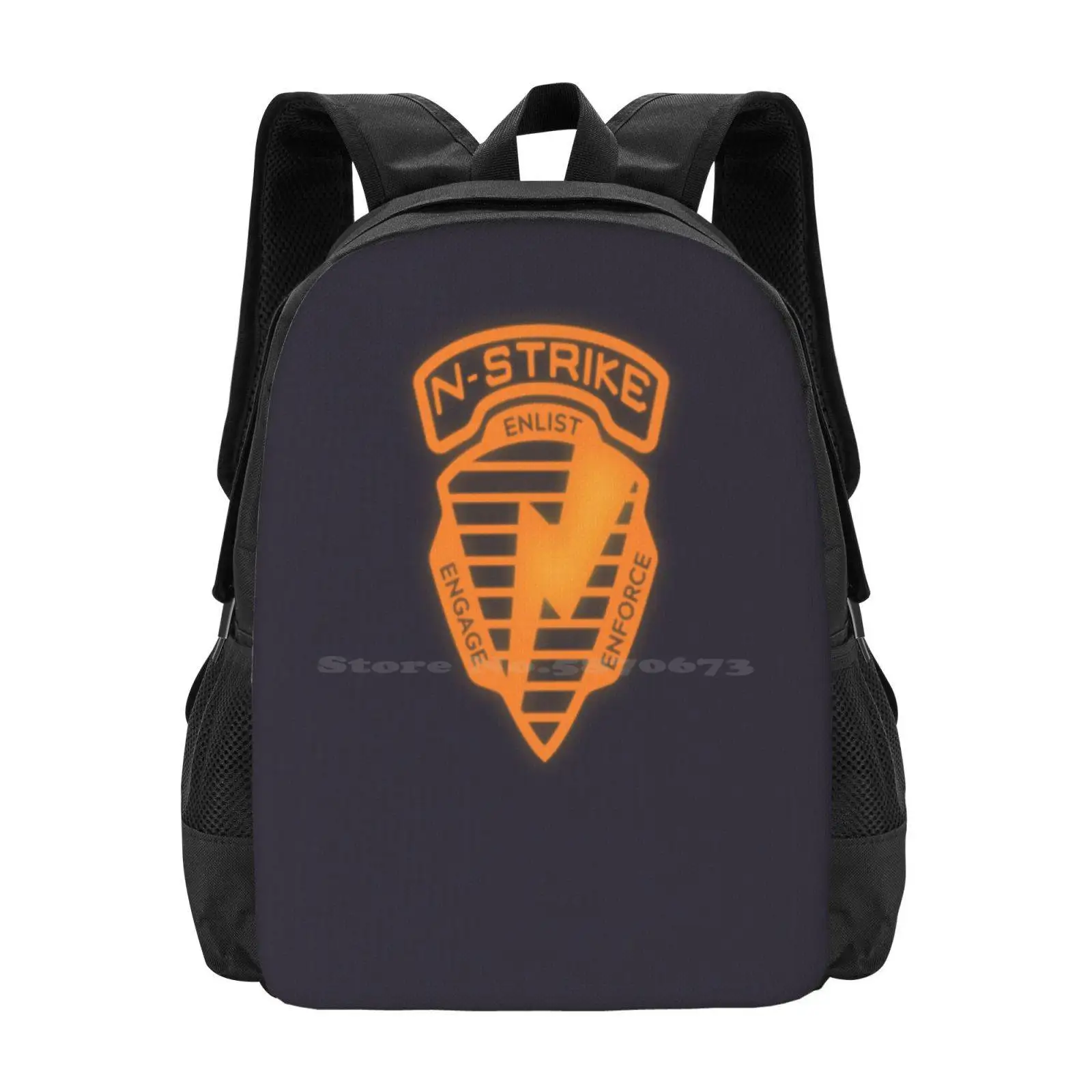 Reto N-Strike Hot Sale Schoolbag Backpack Fashion Bags N Strike Nerf Gun Boy Birthday Maverick